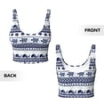 thumbnail image 5 of Lsque Sea Underwater Animals1 Printed Women'S Sports Bra, Compression, Moisture Wicking, High-Impact Sports Bra For Women,Supportive sports bra-Small, 5 of 9