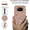 thumbnail image 3 of Compatible with Poco X3 Pro Case, Glitter Sparkly Xiaomi Poco X3 Pro Phone Case with Slim Silicone Shockproof Protective Bumper Cover for Cute Girls Women (Rose Gold), 3 of 14