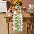 thumbnail image 2 of Summer Botanical Table Runner 72 Inches, Acorn Spring Plant Leaves Ombre Bed Runner Dresser Scarves Tabletop for Indoor Outdoor Parties/Ceremony/Banquet, 18" x 72", 2 of 9