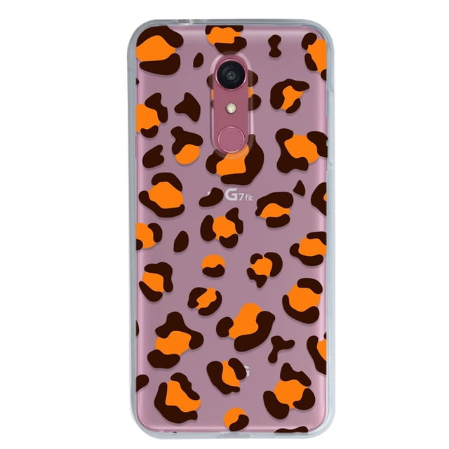 Funda Para LG Q7 Guepardo Animal Print, Uso Rudo, InstaCase Protector para LG Q7 Antigolpes, Case Guepardo Animal Print