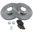 thumbnail image 2 of TRQ Front Ceramic Brake Pad & Rotor Kit Set Fits Select Mercury Cougar Thunderbird, 2 of 5