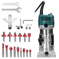 thumbnail image 1 of Electric Wood Router Trimmer Woodworking Milling Engraving Slotting Cutter Machine Electric Trimmer Wood Edge US Plug, 1 of 7