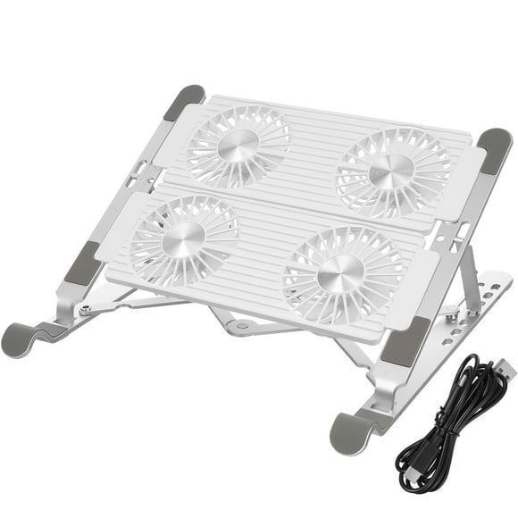 Minkissy Back to School Laptop Cooling Pad with Fans for Comfortable Use and Effective Cooling Aluminum Alloy