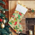 thumbnail image 5 of Coolnut 17.7 Inch Christmas Stockings, 2 PCS Christmas Pattern Presonalized Large Stocking Sock for Family Holiday Xmas Party Decorations, 5 of 7