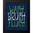 thumbnail image 2 of Robinson, Tamara 15x18 Black Modern Framed Museum Art Print Titled - Wash Brush Flush Alligator, 2 of 5