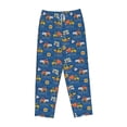 thumbnail image 6 of Fotbe Construction Vehicles Women's Pajama Pants,Sleepwear Pants,Pj Bottoms Drawstring And Pockets-X-Large, 6 of 7