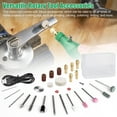 thumbnail image 4 of Mini Grinder Rotary Tool Polishing Drill Kit Variable Speed w/24pcs Accessories, 4 of 11