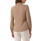 thumbnail image 3 of INSPIRAR CHIC Blusas de Manga Larga para Mujeres Chifón Plisadas con Cuello de Lazo Camisa de Oficina Talla L Caqui, 3 of 6