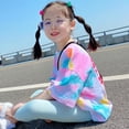 thumbnail image 2 of Summer Girl's Color Short-sleeved Top Summer Girl Fashion Print T-shirt, 2 of 5