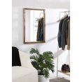 thumbnail image 4 of Kate and Laurel Hogan Farmhouse Wall Mirror, 20 x 30, Rustic Brown, Modern Rectangular Wood Mirror for Wall, 4 of 10