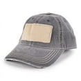 thumbnail image 2 of Blank and Custom Outdoor Cap OC902 Heavy Washed Patch Cap-Black, 2 of 3