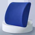 thumbnail image 4 of Cojín para silla de comedor Injueey Premium soporte para la cintura color Azul, 4 of 6
