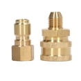 thumbnail image 2 of Washer Quick Connect Fittings Pressure Washer Fittings Stainless Steel Adapter Set for Quick Connection of Hose Pump Ball Valve Telescopic Rod, 2 of 7