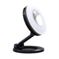 thumbnail image 1 of Soporte Magnético Portátil Plegable 2 en 1 para Teléfono con Luz de Relleno Recargable para Viajes, Escritorio, Selfies, Videos y Maquillaje A, 1 of 5