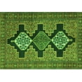 thumbnail image 1 of Ahgly Company Indoor Rectangle Persian Green Traditional Area Rugs, 6' x 9', 1 of 1