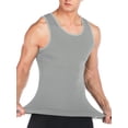 thumbnail image 2 of Youloveit Men's Vest Slimming Vest Shaping Gym Muscle Sleeveless Shirt Body Sweat Cool Sports Exercise Sleeveless Bottoming Shirt, 2 of 6