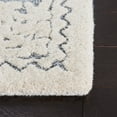 thumbnail image 3 of Safavieh Micro-Loop Antonio Medallion Runner Rug, Light Blue/Ivory, 2'3" x 8', 3 of 10