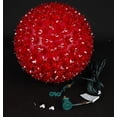 thumbnail image 5 of Novelty Lights 150 Light Red Christmas Incandescent Starlight Sphere, 10" Diameter, 5 of 7