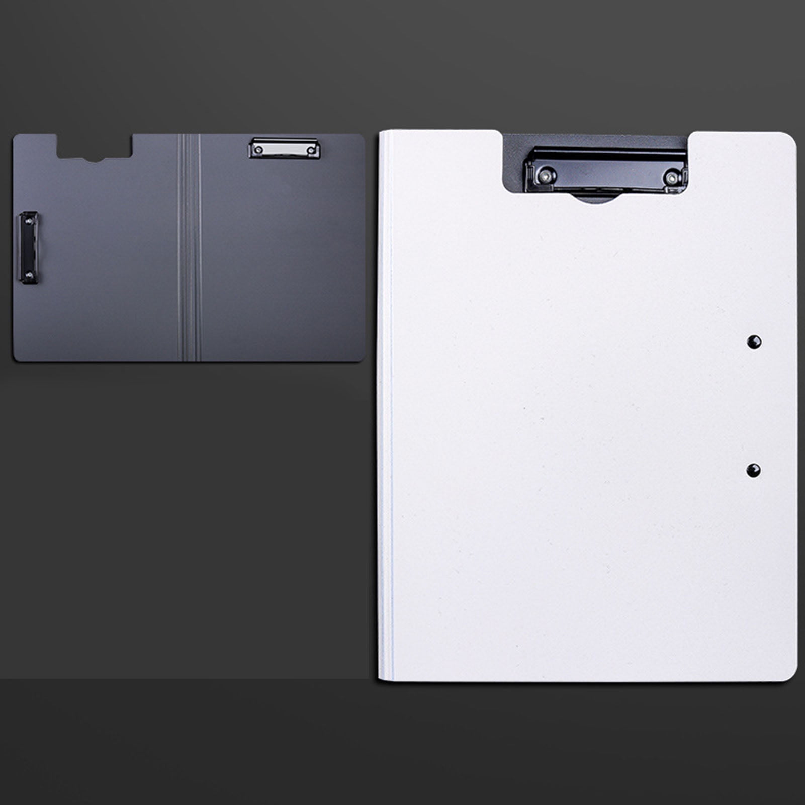 PWFE A4 Folder Clip Data Book Paper Storage Organizer Writing Pad