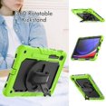 thumbnail image 4 of Funda para Samsung Galaxy Tab S10 Lite/ S10 FE/ S9 FE 10.9 pulgadas/Tab S9 11 pulgadas, funda protectora resistente a prueba de golpes con protector de pantalla, soporte giratorio de 360°, 4 of 9