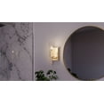 thumbnail image 2 of Luxury Contemporary Wall Sconce, 11.5H x 4.75W, with Luxe Industrial Style, Olde Brass, UHP4224 by Urban Ambiance, 2 of 5