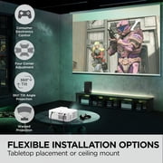 ViewSonic LX700-4K 4K UHD 3500 Lumens Laser Gaming Projector