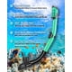 thumbnail image 4 of Juego de Snorkel PIYAZI para Adultos con Máscara Antifugas, 4 of 7