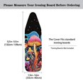 thumbnail image 6 of HELLHERO Ironing Board Cover, Standard Size Iron Board Covers with Heavy Duty Adjustable Elastic Edges, Heatproof Ironing Board Covers for Smooth Ironing(Mushrooms, 15"x54"), 6 of 6