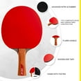 thumbnail image 2 of Killerspin Jet800 SPEED N2 Ping-Pong Paddle avec Étui de Rangement Rouge/noir, 2 of 8