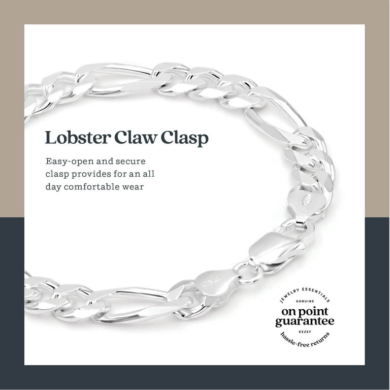 Beveled Curb Chain Bracelet 8mm 220 Sterling Silver Beveled Curb Chain Bracelet 8mm 220 Sterling Silver