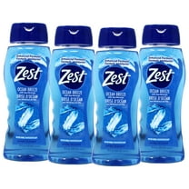 Zest Ocean Breeze Gel Body Wash 18 Ounce - Pack of 4