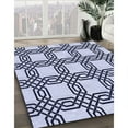 thumbnail image 3 of Ahgly Company Machine Washable Indoor Rectangle Transitional Heavenly Blue Area Rugs, 2' x 3', 3 of 7