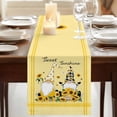 thumbnail image 3 of Table Runners 70 Inches Long Dress Scarves, Yellow Sunflowers Farmhouse Coffee/Dining/Kitchen Table Decor, Holiday Table Runner, Gnomes Farmhouse Botanical Bee 13x70 Inch, 3 of 9
