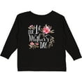 thumbnail image 3 of Inktastic Our First Mother's Day- pink flowers Boys or Girls Long Sleeve Toddler T-Shirt, 3 of 5