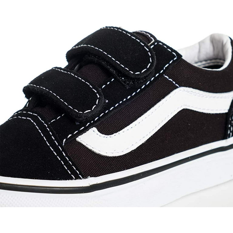 VANS Old Skool V Unisex Child shoe size Kid 3.5 Athletics VN0A4UI16BT Black True White