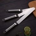 thumbnail image 4 of Juego de 3 cuchillos para tartas y espátulas de acero inoxidable con ángulo de 6/8/10 pulgadas, cuchillo para glaseado de acero inoxidable, cuchillo de cocina profesional, 4 of 8