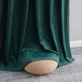 thumbnail image 6 of THD Maria Premium Soft Velvet Back Tab Rod Pocket Window Treatment Curtains for Bedroom & Living Room - Set of 2, 6 of 7