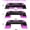 Purple, variant on 30" Adjustable Fitness Stepper with Step Platform & Risers - Aerobic Step Trainer for Strength, Stability, Cardio Workouts - / Step Machine Suitable for Gym, Group Classes, Fitness Levels