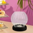thumbnail image 3 of Portavelas de Vidrio a Prueba de Viento, Colección de Chimenea, Estilo Nórdico, Cuenco para Velas de Escritorio, Copa de Vela de Vidrio para Adorno blanca perfecl candelero, 3 of 8