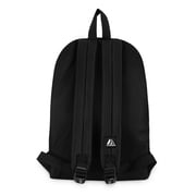 Everest 15 Basic Backpack, Black/Red All Ages, Unisex 1045K-BK/RD, Carrier and Shoulder Book Bag for School, Work, Sports, and Travel