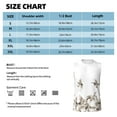 thumbnail image 6 of Fotbe Men's Japanese White Cranes Print Men's Sleeveless Muscle Tank Tops Casual T-Shirts for Gym Workout Beach-Medium, 6 of 8