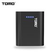 thumbnail image 1 of TOMO P4 Batterie Li-ion 18650 Entrée Micro USB Double Sortie Power Bank Portable pour Téléphones Portables, 1 of 7