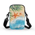 thumbnail image 2 of HELLHERO Starfish Shoulder Purse Polyester Lightweight Adjustable Crossbody Bag for Outdoor Daily Use, 2 of 7