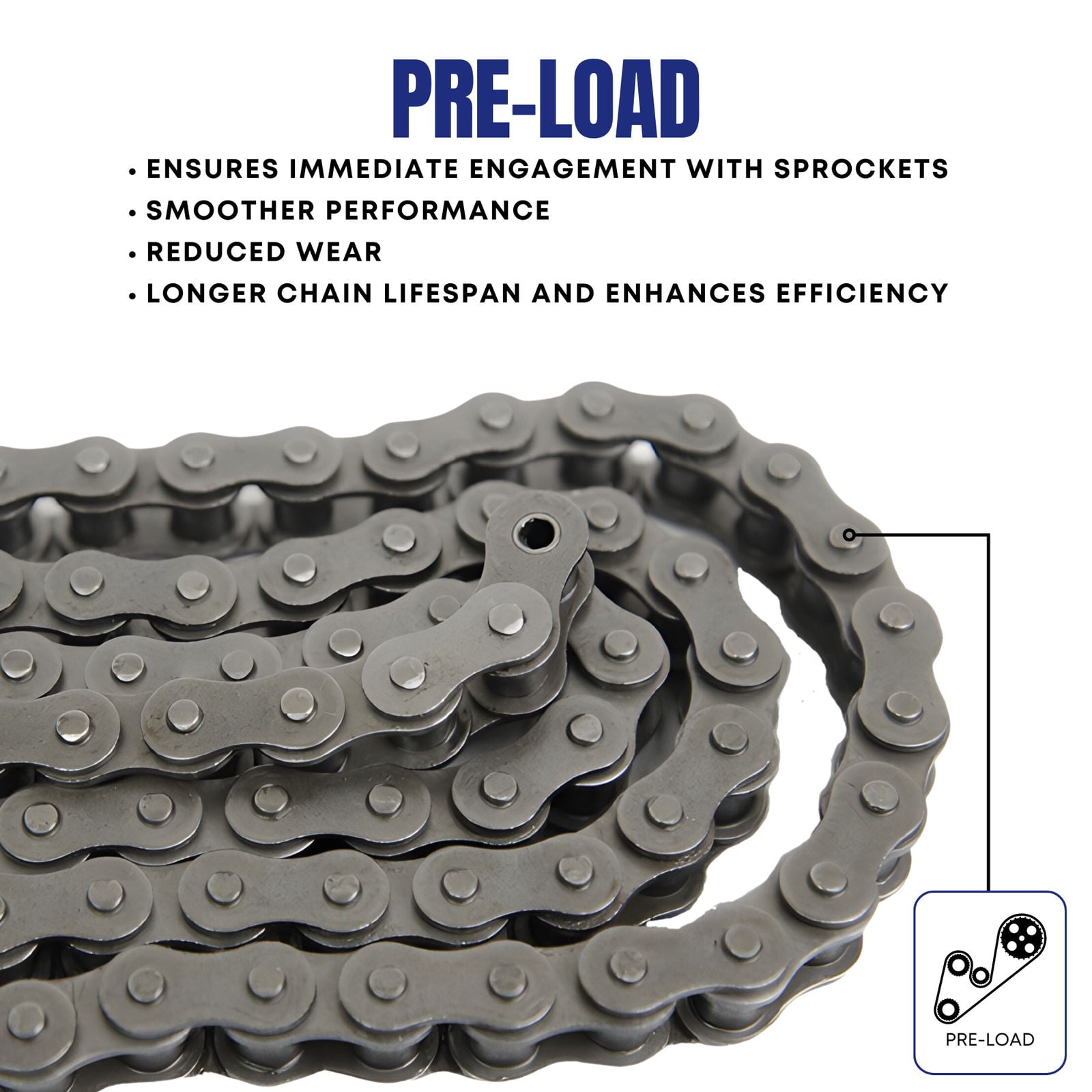 914216-4 Carbon Steel, Single Strand Connecting Link, For Industry - View #4