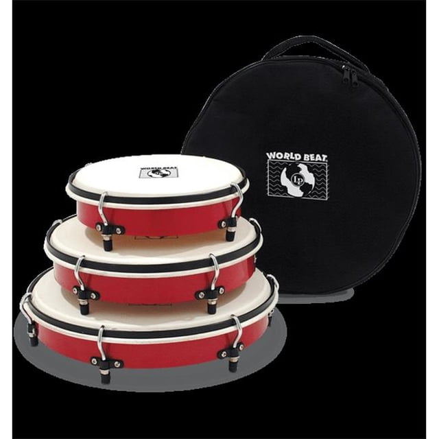 Latin Percussion Wb Plenera Drums, Set of 3
