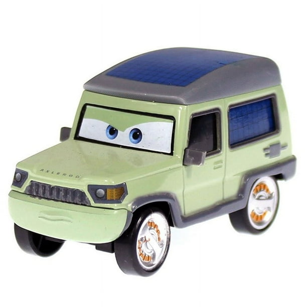 Disney-coche de policía de la película Pixar Cars 2 para niños, juguete de aleación de Metal fundido a presión, modelo 1:55