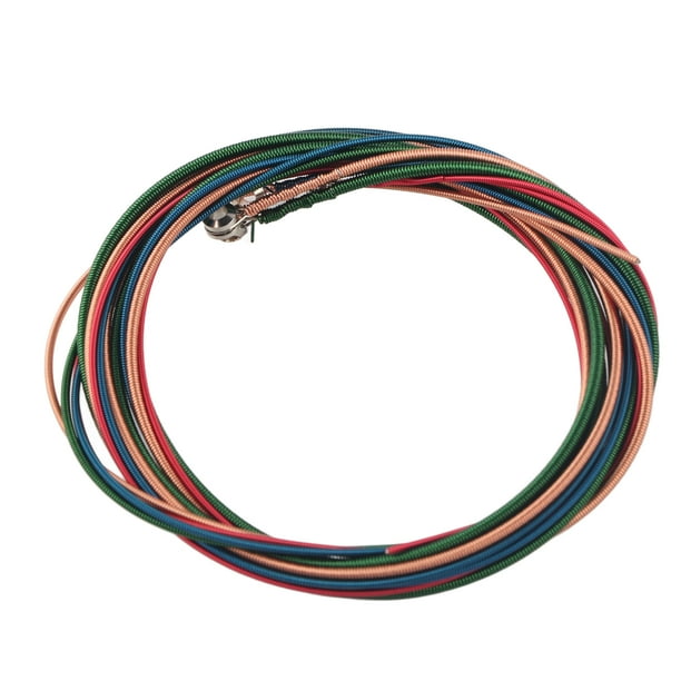 Cuerdas de bajo duraderas, 1,16 mm, 1,44 mm, 2,0 mm, 2,54 mm Cuerdas de bajo Cuerdas de bajo eléctrico Acabado de lujo