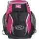 thumbnail image 3 of Mochila Rawlings R400 para equipo de béisbol, 41 x 30 x 19 cm, color rosa, 3 of 5