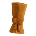 thumbnail image 3 of Florero, maceta, Diseño de nudo de lazo, florero decorativo, soporte de flores para chimenea, dormitorio, oficina, entrada de inauguración de la casa Naranja, 3 of 8