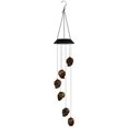 thumbnail image 1 of Solar Wind Chime Lights, Halloween Lights Skeleton Pumpkin Ghost Lights Outdoor Garland Waterproof, 1 of 5